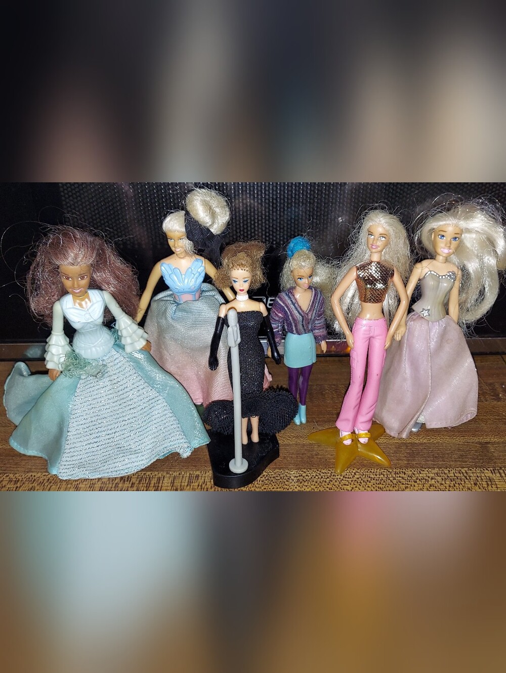Vintage Mcdonalds Toy Barbie Collection